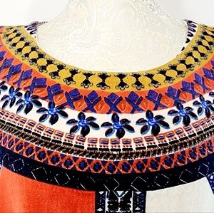 Anthropologie Maeve trapeze swing dress